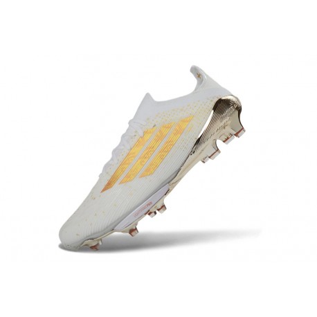 adidas Scarpe da Calcio F50+ FG Bianco Oro