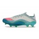 adidas Scarpe F50+ FG X Messi Ftwr Bianco Rosa Lucido Flash Acqua
