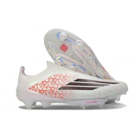 adidas F50+ Senza Lacci FG Lamie Yamal Bianco Rosso Nero