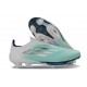 Scarpa adidas F50 + Laceless Elite FG Verde Argento