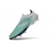 Scarpa adidas F50 + Laceless Elite FG Verde Argento