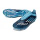 Scarpa adidas F50 + Laceless Elite FG Nero Blu