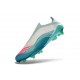 adidas F50 + Laceless Elite FG Messi Ftwr Bianco Rosa Lucido Flash Acqua