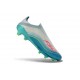 adidas F50 + Laceless Elite FG Messi Ftwr Bianco Rosa Lucido Flash Acqua