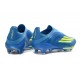 adidas F50 + Laceless Elite FG MESSI Team Blu Royal Giallo Solare Semi Blu Burst