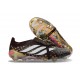 Scarpa Adidas Predator 26 Elite Tongue FG Nero Oro Bianco