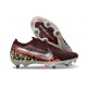 Nike Zoom Mercurial Vapor XVI Elite SG-Pro United - Borgogna / Argento Metallizzato / Rosso / Fossile