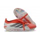 Adidas Predator 26 Elite Tongue FG Rosso Lucido Nero Core Ftwr Bianco