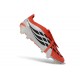 Adidas Predator 26 Elite Tongue FG Rosso Lucido Nero Core Ftwr Bianco