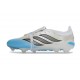 Scarpa Adidas Predator 26 Elite Tongue FG Bianco Blu Nero