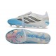 Scarpa Adidas Predator 26 Elite Tongue FG Bianco Blu Nero