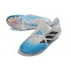 Scarpa Adidas Predator 26 Elite Tongue FG Bianco Blu Nero