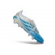 Scarpa Adidas Predator 26 Elite Tongue FG Bianco Blu Nero
