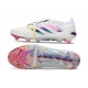 Scarpa Adidas Predator 26 Elite Tongue FG Bianco Rosa