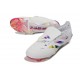 Scarpa Adidas Predator 26 Elite Tongue FG Bianco Rosa