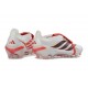 Scarpa Adidas Predator 26 Elite Tongue FG Bianco Rosso Nero