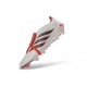 Scarpa Adidas Predator 26 Elite Tongue FG Bianco Rosso Nero