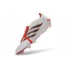 Scarpa Adidas Predator 26 Elite Tongue FG Bianco Rosso Nero