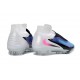 Scarpa Nike Phantom 6 Elite High Cut FG Blu Racer Rosa Blast Bianco