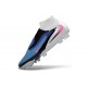 Scarpa Nike Phantom 6 Elite High Cut FG Blu Racer Rosa Blast Bianco