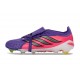 Scarpa Adidas Predator 26 Elite Tongue FG Viola Rosa Nero