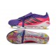 Scarpa Adidas Predator 26 Elite Tongue FG Viola Rosa Nero