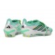 Scarpa Adidas Predator 26 Elite Tongue FG Verde Argento