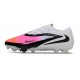 Nike Scarpa Phantom 6 Elite Low FG Bianco Rosa