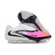Nike Scarpa Phantom 6 Elite Low FG Bianco Rosa
