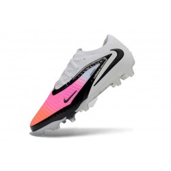 Nike Scarpa Phantom 6 Elite Low FG Bianco Rosa