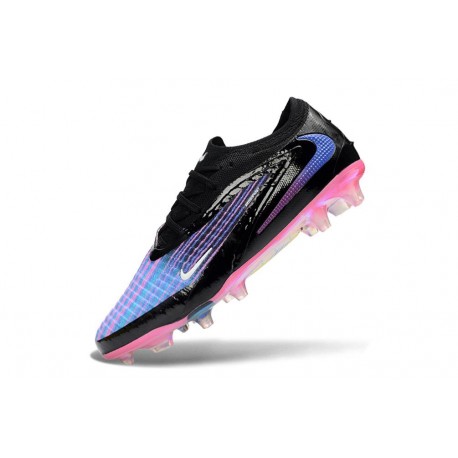 Nike Scarpa Phantom 6 Elite Low FG Blu Nero