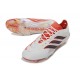 Scarpa da Calcio Adidas Predator Elite L FG Bianco Rosso Nero