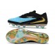 Nike Scarpa Phantom 6 Elite Low FG Blu Nero Oro