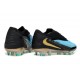 Nike Scarpa Phantom 6 Elite Low FG Blu Nero Oro