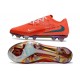 Nike Scarpa Phantom 6 Elite Low FG Rosso