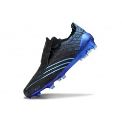 Scarpe da Calcio Adidas F50 Spider Elite FG Nero Blu Azzurro Indaco Edizione Limitata