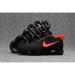 Scarpe Nike Air VaporMax 2018 Flyknit - Nero Rosso