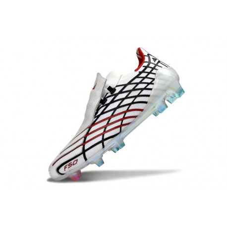 Scarpe da Calcio Adidas F50 Spider Elite FG Bianco Rosso Blu