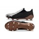 Scarpe da Calcio Adidas F50 Spider Elite FG Nero Bianco Oro