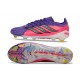 Scarpa da Calcio Adidas Predator Elite L FG Viola Rosa Nero