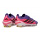 Scarpa da Calcio Adidas Predator Elite L FG Viola Rosa Nero