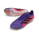 Scarpa da Calcio Adidas Predator Elite L FG Viola Rosa Nero