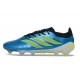 Scarpa da Calcio Adidas Predator Elite L FG Blu Verde Lime