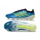 Scarpa da Calcio Adidas Predator Elite L FG Blu Verde Lime
