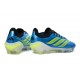 Scarpa da Calcio Adidas Predator Elite L FG Blu Verde Lime