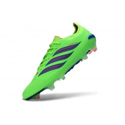 Scarpa da Calcio Adidas Predator Elite L FG Verde Blu