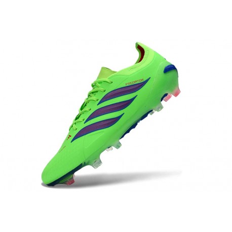 Scarpa da Calcio Adidas Predator Elite L FG Verde Blu