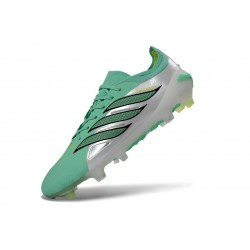 Scarpa da Calcio Adidas Predator Elite L FG Verde Argento