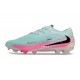 Nike Scarpa Phantom 6 Elite Low FG Pistachio Frost Rosa Nero