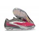Nike Scarpa Phantom 6 Elite Low FG Rosa Argento Grigio